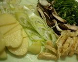 ゆで豚のオイスターソース風味炒め煮＆汁作り方1写真