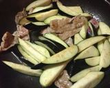 ご飯が進む！茄子と豚肉の甘辛ゴマ味噌炒め作り方5写真