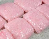 ピンクのご飯♡キャラ弁♡デコ弁に♡作り方6写真