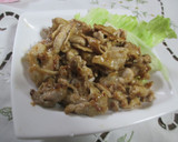 お弁当に✿豚肉の生姜オイスターマヨ炒め作り方3写真