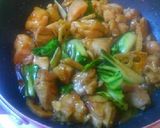 鶏モモ肉と蓮根の照り煮作り方5写真