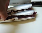 自分でさばくいわし酢漬け☆赤味噌ダレがけ作り方4写真
