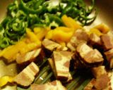 大葉にんにく醤油で☆ハムピーマン豆鼓炒め作り方2写真
