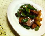 大葉にんにく醤油で☆ハムピーマン豆鼓炒め作り方4写真