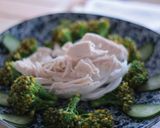 蒸し鶏のサラダ作り方3写真