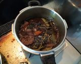 本格、簡単:牛すね肉の赤ワイン煮作り方7写真