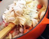 野菜たっぷり豆乳スープ作り方4写真