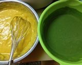 かぼちゃとほうれん草の蒸しケーキ作り方3写真