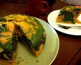 かぼちゃとほうれん草の蒸しケーキ作り方6写真