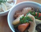 タケノコと豚肉の煮物作り方12写真