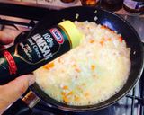 冷ご飯で簡単リゾット（パスタソース活用）作り方5写真