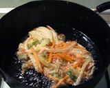お店のような、大きなかき揚げ丼作り方5写真
