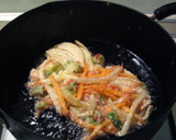お店のような、大きなかき揚げ丼作り方5写真