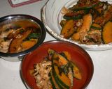 かぼちゃのにんにく醤油炒め作り方4写真