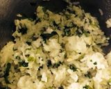 超簡単！❁つまみ菜の混ぜご飯❁作り方2写真