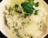 超簡単！❁つまみ菜の混ぜご飯❁作り方3写真