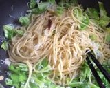春キャベツとしらすのペペロンチーノ作り方9写真