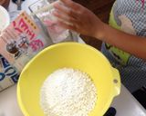 ごま団子☆白玉粉で簡単おやつ作り方1写真