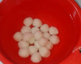 簡単 和菓子♪ 黒蜜たっぷり白玉だんご作り方3写真