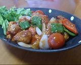 赤ワインビネガーで酢豚作り方9写真