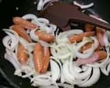 タケノコとシャウエッセンのクリーム煮♪作り方2写真