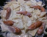 タケノコとシャウエッセンのクリーム煮♪作り方4写真