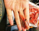 海老の頭のお吸い物作り方1写真