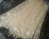 夏休みランチ♪松茸風味の納豆蕎麦作り方1写真