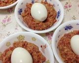 半熟卵〜in〜ハンバーグ…(o˘◡˘o)作り方5写真