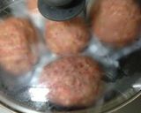 半熟卵〜in〜ハンバーグ…(o˘◡˘o)作り方11写真