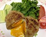 半熟卵〜in〜ハンバーグ…(o˘◡˘o)作り方17写真