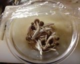 三つ葉香る きのこの混ぜご飯 レンジで作り方1写真