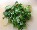 三つ葉香る きのこの混ぜご飯 レンジで作り方3写真
