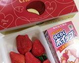 いちごのお花デザート作り方1写真