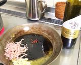 「たらの芽ペペロンチーノ」by ハニー作り方5写真