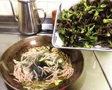 「たらの芽ペペロンチーノ」by ハニー作り方6写真