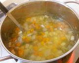 ベーコンと野菜のキュービックスープ作り方5写真