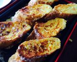 休日朝のフレンチトースト☆ナッツ作り方3写真