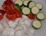 簡単おもてなし☆唐揚げと野菜のマリネ作り方1写真