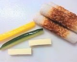 チーズ竹輪&きゅうり竹輪の生春巻き作り方1写真