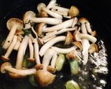 【10分】しめじとそら豆の麺つゆ浸し作り方1写真