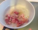 絶品本格☆明太子と高菜と豚肉のパスタ作り方3写真