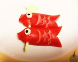 簡単♡子供の日にウインナーで鯉のぼり作り方5写真