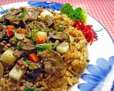 レトルトカレーのライスコロッケ作り方1写真