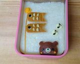 キャラ弁♡パン耳こいのぼり＆くまちゃん♡作り方5写真