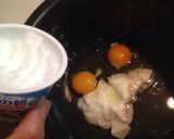炊飯器で林檎入りヨーグルトケーキ♡作り方3写真
