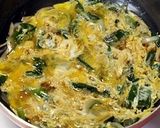 期間限定春の味覚♪葉たまねぎの甘辛卵とじ作り方4写真
