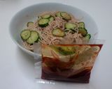 徳山ピビン麺　（イカと胡瓜のおろし和え）作り方3写真
