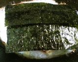 お弁当に♪海苔付け目玉焼作り方2写真