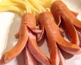 ロン毛のタコさんウィンナー作り方3写真